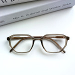 솔로지옥2 덱스 안경 디자인 다각형 사각형 빈티지 검정 뿔테 : 랜디아이웨어