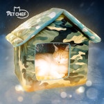 [프레임] 길고양이 집 길냥이 급식소 겨울 실외 고양이 숨숨집 M : 펫쉐프