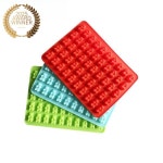 50 셀 Gummy Bear 금형 실리콘 과자 Dropper Fudge 초콜릿 캔디 만들기 DIY 베이킹 장식 도구 케이크 : 글로켓GC