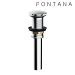 폰타나 TF-G8105 유리볼 자동 멍 폽업 크롬 FONTANA TFG8105 : HK ceramics