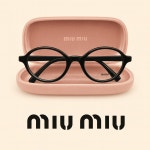 미우미우 리가드 VMU 01X 1AB-1O1 / 오벌형 / 긱시크 : 다정한 안경