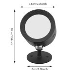 리모컨 터치 컨트롤을 갖춘 충전식 RGB 스포트라이트 360 조절 가능하며 변경하기에 이상적입니다 색상으로 RGB 2PCS : TRIPPICK