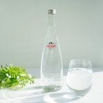 에비앙 글라스 생수 프랑스 천연 광천수 풍부한 전해질 미네랄 대량 구매 750ml, 120개 : 아슈테
