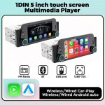 DIN 무선 CARPLAY 안드 자동 자동차 HD 터치 BT 라디오 USB GPS 멀티미디어 스크린 카메라 네비게이션 지원 FM OD L4 : DEALTAIL