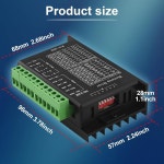 스테퍼 모터 드라이버 TB6600 4A 9-42V 네마 17 CNC 컨트롤러 단일 축 상 하이브리드 CNC/42 57 86 모터용 TB6600 : 지혜로운몰