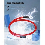 토로 타임커터용 잔디 깎는 기계 배터리 케이블 74363 74370 74373 743775 잔디 소년 81270 81271 교체 110 6794 : 민리나