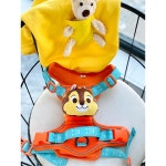 조절식 강아지 자동차 안전 강아지카시트 초연질 하 벨트 프랑스 세줄 오렌지/55 S 가슴둘레36 50체중8 19근 : 원클릭샵1