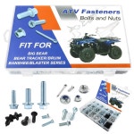 REARACE 330개 볼트키트 Big Bear 350 87-99/25007-09/4000-12/001-03, Banshee 35087-12, Bruin 04-06/25005-06 : 지오무역