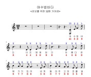 여수밤바다 12현가야금 악보 : 초보를 위한 12현가야금