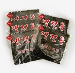 맥반석 즉석 구이 바삭 고소 구운 조미 저염 파래 김 전주 신 중앙시장 : 맥반석손구이김