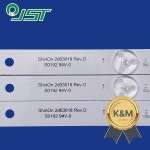 100% 새로운 3 개/키트 LED 스트립 28 TV 28LJ400B-PU CUSBLP BOEI280WX1 28MT42DF ShineOn 2D03018 Rev.D S0192 PZB : TokTok몰