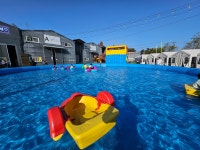 파주) 펀앤펀캠프 야외 수영장 : 펀앤펀캠프