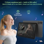 BNCF 11인치 안드로이드15 2K IPS 스크린 태블릿 MTK G100 옥타코어 4GB 램 저장용량 7000mAh 배터리 LTE 와이드바인 L1 타입-C BT5.0... 