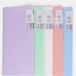 정장군디자인 컬러 A4 클리어파일 20매 30매 화일보관함 악보파일 서류철파일 : 정장군스토어