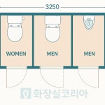 컨테이너화장실 3조식 이동식화장실 포세식 : 화장실코리아