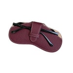 휴대용 선글라스 파우치 가죽 안경케이스 보관함 스크래치방지 grey : 샵-엘하임