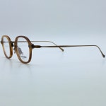 가메만넨 KMN183 MBR/AG 아세테이트 고급 티타늄 안경 : 무극안경