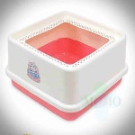 탑엔이엠이 | 모모 탑엔 캣아이디어화장실 핑크 캣화장실 고양이배변통 : 모모홈스
