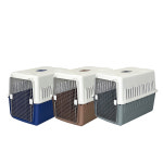 행복켄넬 행복의 품 강아지 고양이 켄넬 이동장 대형견 케이지 모든싸이즈 네이비, 350plus : 패밀리펫 케이지