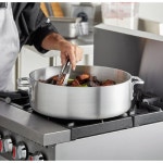 소로 에센셜 - 18 qt. 리벳 손잡이가 있는 알루미늄 브 중간 무게 4mm 두께 냄비 조리기구로 소팅 시어링 및 팬 프라이팬 가정용 주방... 