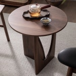 티 테이블 원목 찻상 쇼파 거실 인테리어 월넛 탁자 커피 원목색 소파 협탁 원목색 : 스위프트바이
