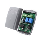 2CH 12V 컨트롤러 게이트 오프너  433mhz 원격 제어 차고 문 수신기 고정 롤링 코드 : 케이에프92