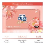 모든 섬유 피에스타 카운트 주입 라 시트 바닐라 안전 냄새 정전기 로즈 감소 세탁 제품에 130 제거 유연제 강한 플라워 접착력 Bomb : 포봉지