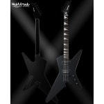 웨스트크릭 기타 고전압 HV 헤비 메탈 솔리드 바디 일렉트릭 기타(블랙) Black : 트러스트셀렉트