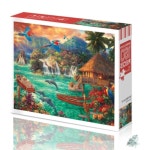 별동샤인 판타지 아일랜드 150PCS 직소퍼즐 실버인지놀이 치매교구 퍼즐취미 : 뷰티그로우