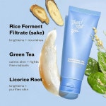 나는 당신을 만났습니다 수딩 티 클렌징 젤, 발효 쌀뜨물과 녹차가 함유된 수분 기반 페이스 클렌저, & 클린 스킨케어, 3.38온스 : darius012