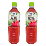 웅진 가야농장 정성담은 토마토 1L 12개 페트 : 또르기