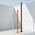 3m 국산 CCTV 폴대 태양광 가로등 기둥 3미터 4인치 지주대 아파트 공원 T형 : 신성나라