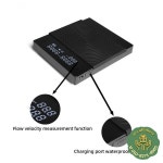 TIMEMORE 스토어 블랙 미러 베이직 + 2 플러스 디지털 커피 푸드 주방 체중계 USB 라이트 무게추 : 이지시스템01