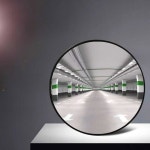 반사경 도로 코너 볼록 실외 거울 주차장 1 삼거리 30CM실내 블랙배색 볼록거울 : 트러스픽온A