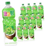 코코팜 포도 펫 1.5L 12개 대용량 업소용 코코팜포도 음료 : 프리노마드