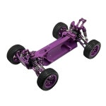 WLtoys 1 12 자동차 프레임, 124017 및 124019용 금속 섀시, 보라색 : 좋은애옹