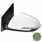 현대 엑센트 2017-2023 자동차 부품 전동 라이트 내장 열선 접이식 미러 미포함 어셈블리 87610-H6430 : 와이즈셀렉트