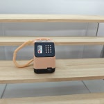 사각 5종 6종 컬렉션 모형 공중전화 서 블랙 : 반픽002