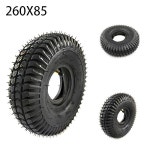 휠및타이어패키지 고품질 260x85 타이어 및 내부 튜브 3.00-4(10인치x3인치 Knobby 스쿠터 ATV Go Kart 모터 : 오토크래프트 Zone