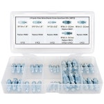 Dsnaduo 36 PCS Bleeder Valve Brake Screw Assortment Kit Replace H9402-6 H9403-6 H9404-6 H9406-6 H940 : 카미르마켓