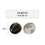 Lucky heart 행운의 하트 keyring : lalalu