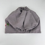 중년여성 고급 자수 플라워 린넨 혼방 사계절 비니 모자 BDNAS-H2509 : 플러스모자