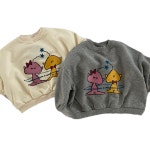 가을 꿈돌이 맨투맨 긴팔 레트로 추억 맘커플 유아 아동 키즈 공용 아기 베베 : 리꼬벨로