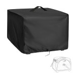 호스 릴 커버 - 플라이머 접이식 정원 호스 릴 커버, 워터 호스 릴을 위한 모든 원형 방수 액세서리 19.68x10.20x17.56in : 에스델라