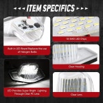 12-15 시빅 / 07-16 CR-V 10-15 어코드 크로스투어 09-11 요소, 34102SLNA01 34101S60013, NVL-LPL-001과 호환되는 NUVISION : 이든74