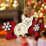 크리스마스 장식 - 반려견 애호가를 위한 사랑스러운 홀리데이 트리 토퍼 마커로 이름 쉽게 추가 (마커 제외) 1 Touch Balls : 엘리트윈 하우스