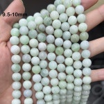 도매 천연 A + 6mm 8mm 10mm 버마 옥 부드러운 라운드 루즈 비즈 보석 만들기위한 DIY 팔찌 목걸이 38cm : 참이쁜스토어