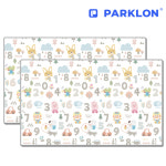 파크론 1+1 무지베이지 웰빙플러스 놀이방매트 230x140x1.6cm : toypapa