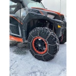 Grizzlar GTN-714 ATV Net Diamond Studded Tire Chains 25x10-10, 25x10-11, 25x10-12, 25x10-14, 25x10.5 : 이든74