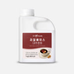[아이스박스 기본포장] 흥국 리얼베이스 대추쌍화 1kg 맘스리얼 전통차 농축액 : 모야커피
